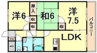 ハウスアイ尼崎の間取り画像