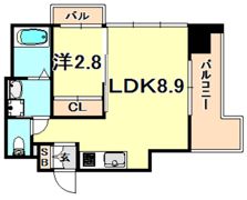 SDグランツ神戸水木通の間取り画像