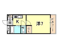 ステラハウス19の間取り画像