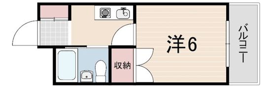 ハイツエリーゼの間取り画像