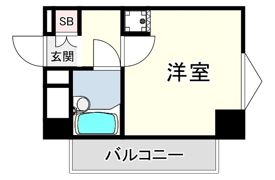 ライオンズマンション六甲道第2の間取り画像