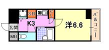 ロイヤルヒル神戸三ノ宮IIの間取り画像
