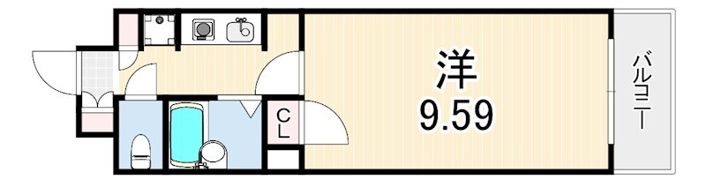 サムティ伊丹西台の間取り画像