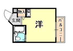 ダイドーメゾン西宮北口Xの間取り画像