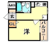 リバティ下沢の間取り画像