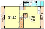芦屋東山プリンスの間取り画像