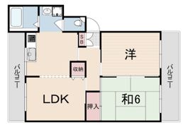 芦屋東山プリンスの間取り画像