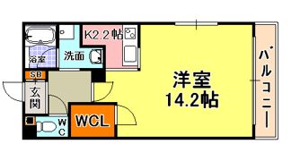 イルシオンド芦屋の間取り画像