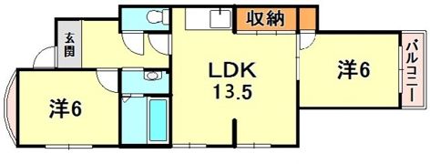 エスポワール魚崎の間取り画像
