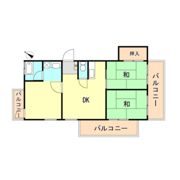 エクリート朝霧の間取り画像