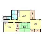 ミストラル芦屋東山の間取り画像