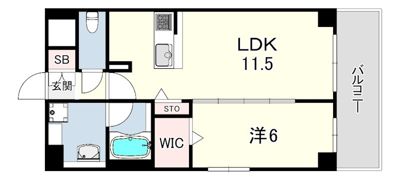 ブルーメ本山南の間取り画像