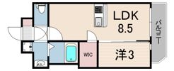 エスリードレジデンスグラン神戸三宮シティの間取り画像