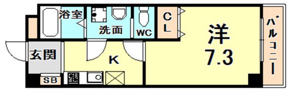 N．Cubeの間取り画像