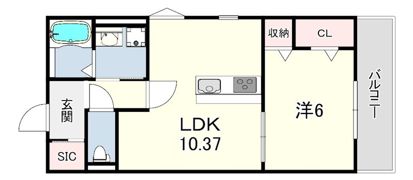 （仮称）尼崎市東園田町2丁目新築の間取り画像