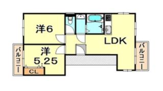 R＇S COURTの間取り画像