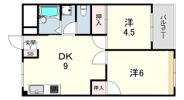 オーティーハイツ広田の間取り画像