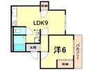 シャトー北野の間取り画像