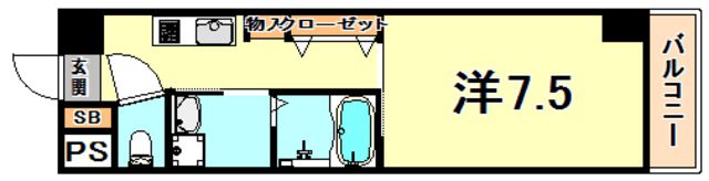 東灘OMパレスの間取り画像