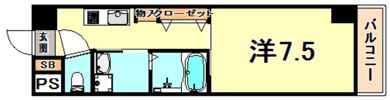 東灘OMパレスの間取り画像