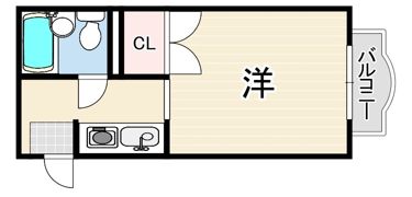 アメニティハイツ壱番館の間取り画像