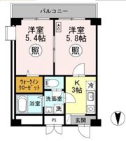 クレール久保の間取り画像