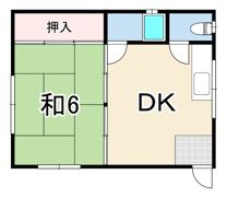 樋上マンションの間取り画像