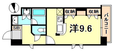 KAISEI 新神戸 第2 WESTの間取り画像