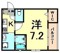 ワコーレヴィータ甲子園EASTの間取り画像