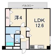 セントラルハイツ湊川の間取り画像