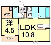 ヘーベルメゾン小松北町の間取り画像
