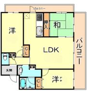 アーバン甲南の間取り画像