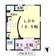 ヒルサイドレジデンスの間取り画像