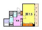 ヒルズコート北野坂の間取り画像