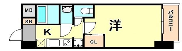 プロシード神戸元町の間取り画像