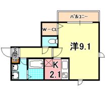 エスコート山根の間取り画像