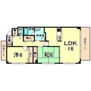 ロイヤル苦楽園の間取り画像