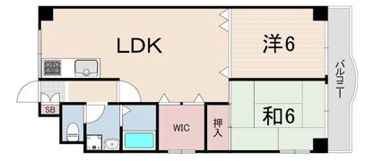 レジデンス塚口の間取り画像