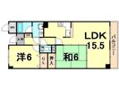 パラシオ苦楽園の間取り画像