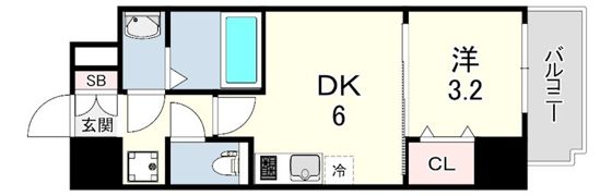 ARTIZA尼崎立花の間取り画像