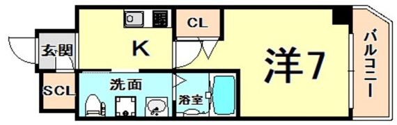 グルーブAriaトアロードの間取り画像