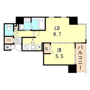 S-RESIDENCE神戸元町の間取り画像