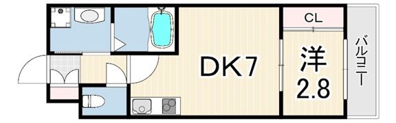 コートデイジーの間取り画像