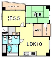 城内ローズプラザの間取り画像