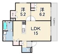 （仮称）尼崎市大庄中通1丁目賃貸住宅 新築工事の間取り画像