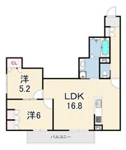 （仮称）尼崎市大庄中通1丁目賃貸住宅 新築工事の間取り画像