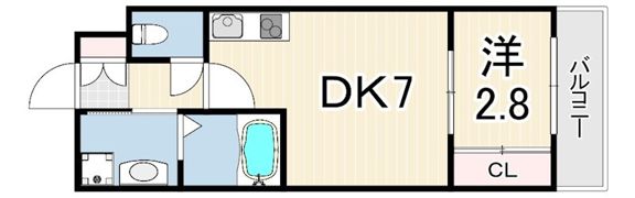 コートデイジーの間取り画像