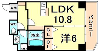 グルーブAriaトアロードの間取り画像