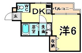 ドミトリー神田の間取り画像