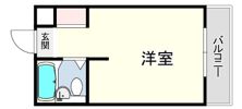 ダイドーメゾン苦楽園の間取り画像